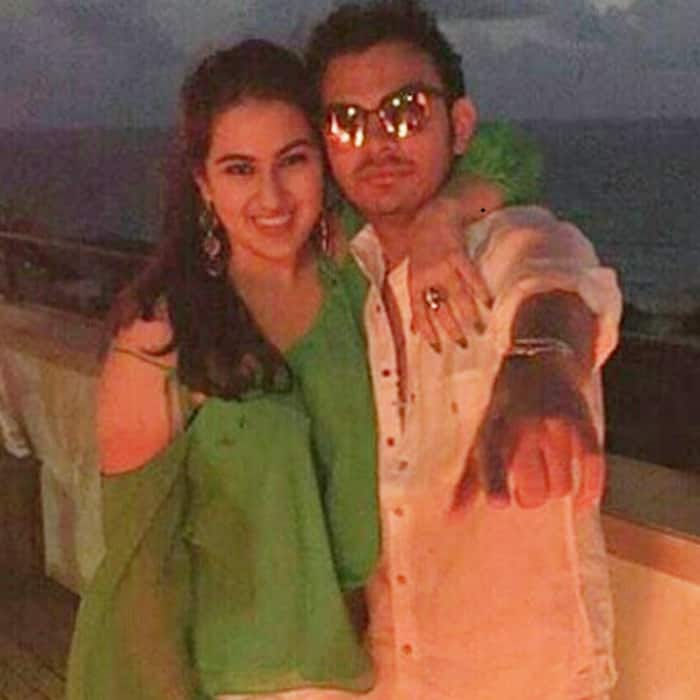 Saif Ali Khan and Amrita Singh’s daughter Sara Ali Khan with boyfriend Veer Pahariya