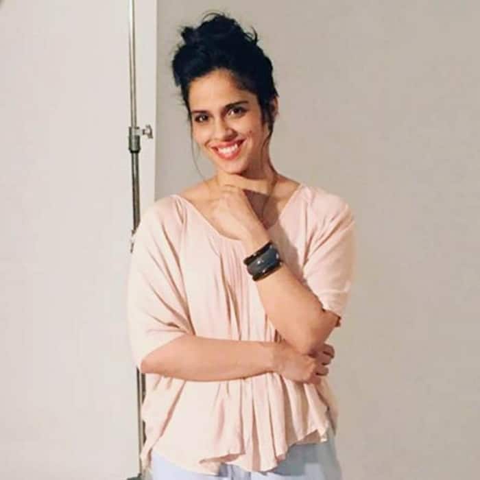 Saina Nehwal poses for picture
