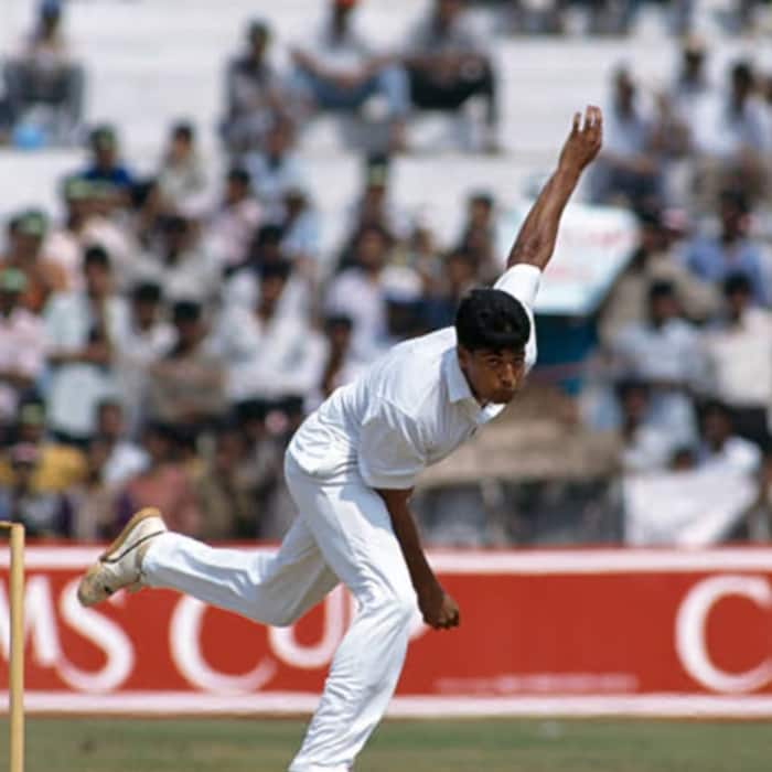 Salil Ankola made his Test debut in 1989 against Pakistan in Karachi