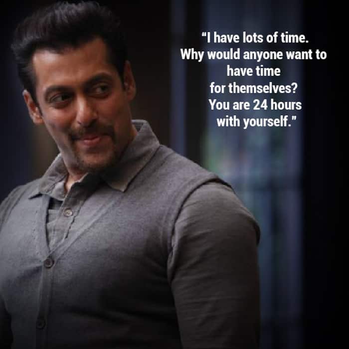 10 inspirational quotes by Salman Khan!