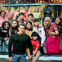 PICS: Salman Khan kicks off Tubelight promotions with Sohail and melodious kids of Sa Re Ga Ma Pa!