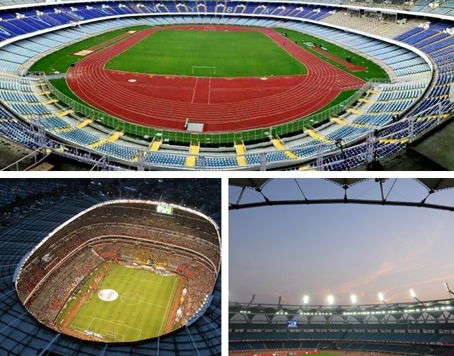 Salt Lake Stadium in Kolkata