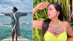Sameera Reddy is a Beach Bum and Her Pictures From Maldives are a Proof| See Pics
