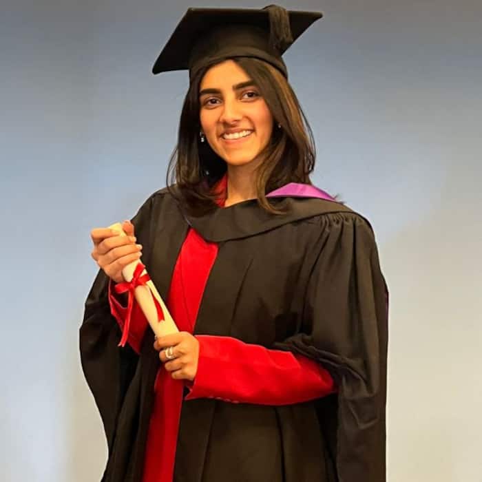 Sana Ganguly has Economics degree from University College of London