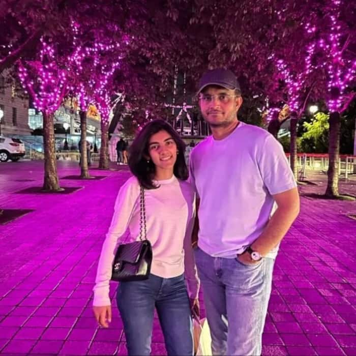 Sana Ganguly is daughter of former India captain Sourav Ganguly