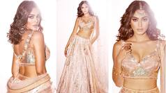 Sana Makbul Has Taken The Internet By Suprise With Her Exotic Rose Gold Lehenga | See Pics