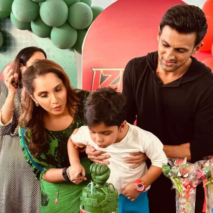 Sania Mirza and Shoaib Malik have one son Izhaan together