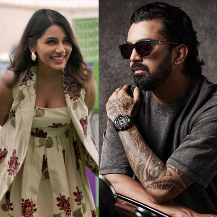 Sanjana Ganesan interviewed KL Rahul after the Champions Trophy final