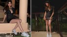 Sanjana Sanghi Oozes Oomph in Sizzling Black Mini Dress - See Viral Photos