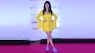 Sanjana Sanghi Stuns in Sexy Yellow Mini Dress And Matching Blazer l PHOTOS