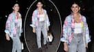 Sanjana Sanghi Stuns in Multi-Coloured Blazer And Hot White Tank Top - See Viral Photos