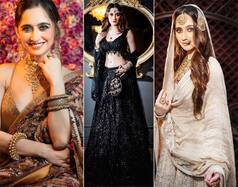 Sanjeeda Shaikh’s Mesmerising Saree Look Teamed Up With Bold Blouse Will Make You Skip a Beat