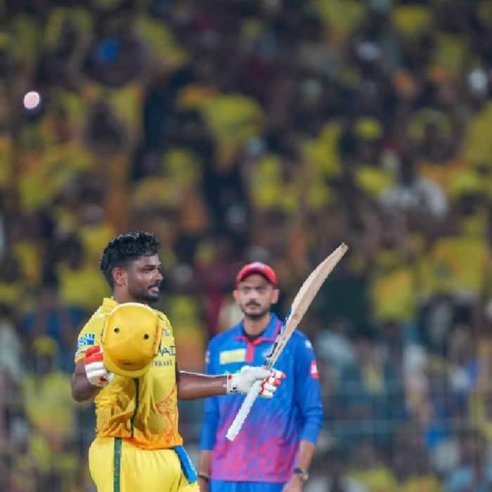 Sanju Samson became the second CSK batter to score a century against Delhi Capitals