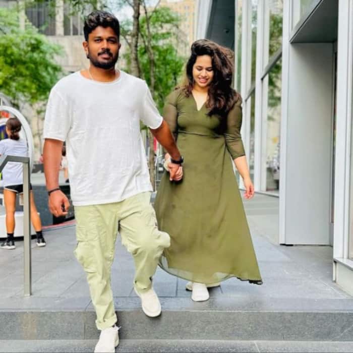 Sanju Samson and Charulatha's wedding took place in Kovalam, Kerala