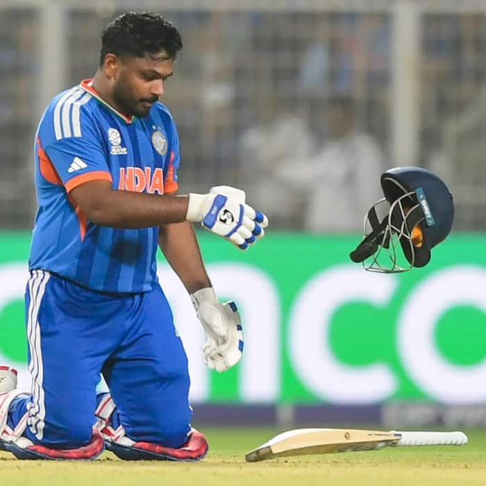 Sanju Samson threw his helmet and bat after scoring match winning 97 not out vs West Indies