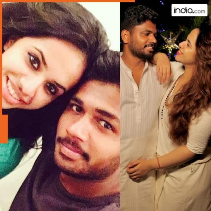Sanju Samson s wife Charulatha is more educated than him  they dated for five years  know their fascinating love story