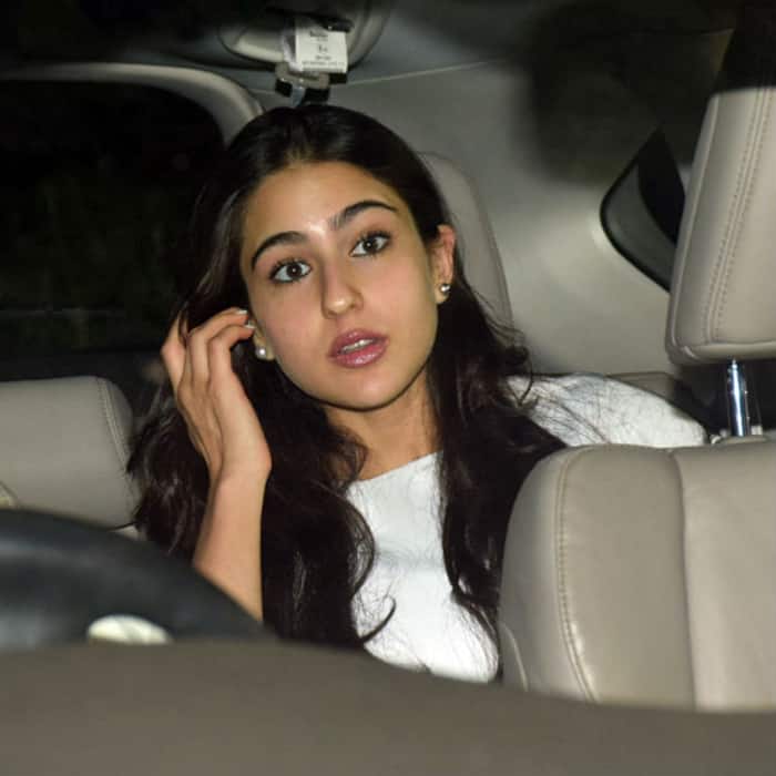 Sara Ali Khan at Jaya Bachchan’s birthday bash