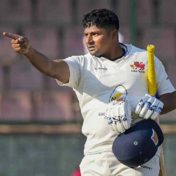 Sarfaraz Khan bought up his 17th first class century on Thursday