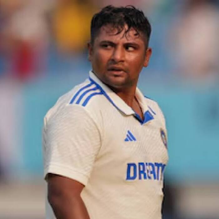 Sarfaraz was not picked in the Anderson Tendulkar squad