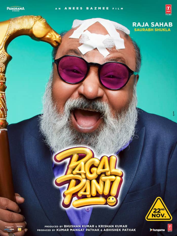 Saurabh Shukla as Raja Sahab in Pagalpanti