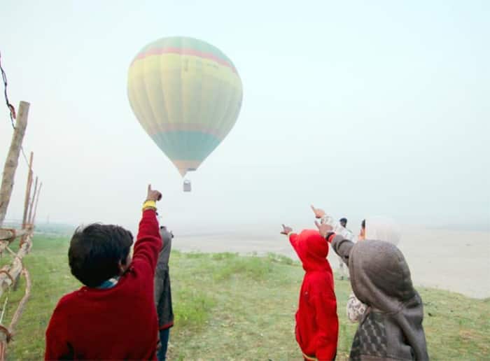 3Day HotAir Balloon Fest in Varanasi Kicks Off With Sky Full of