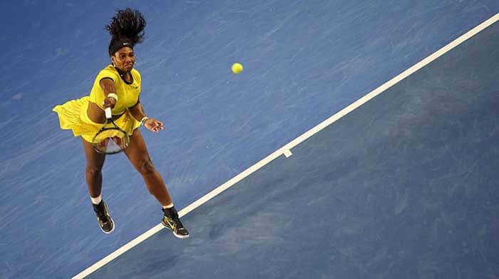 Serena Williams clicked during Day 5 of Australian Open 2016