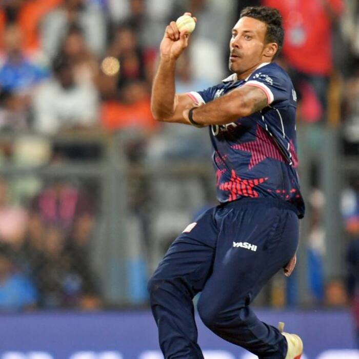 Shadley van Schalkwyks four-wicket haul is first one for USA against full-member nation