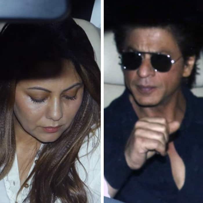 Shah Rukh Khan and Gauri Khan visit Anil Kapoor’s residence