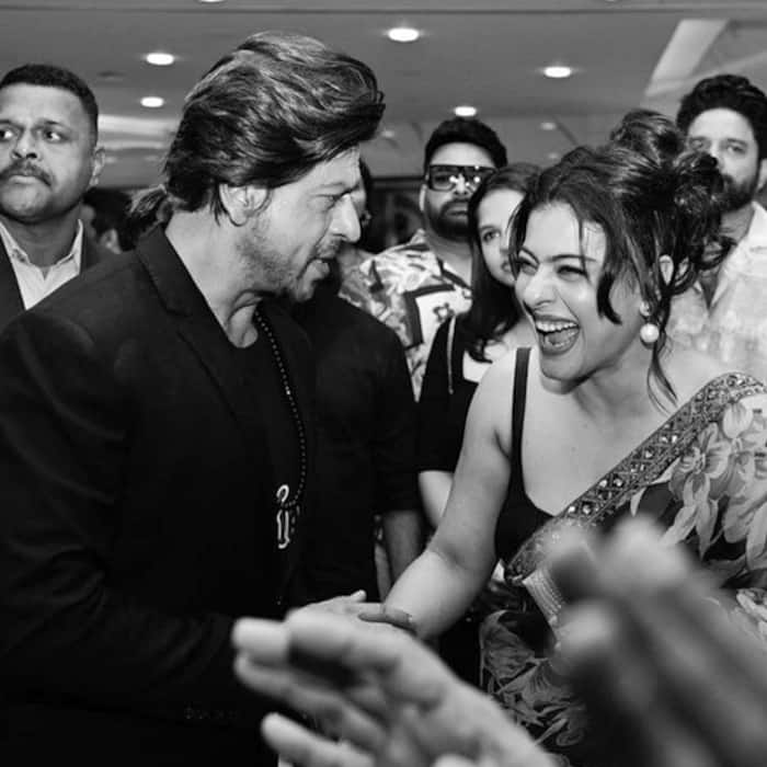 Shah Rukh Khan and Kajol have their best time at The Archies screening