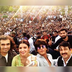 7 cutest moments from Shah Rukh Khan and Anushka Sharma’s Jab Harry Met Sejal promotional spree!