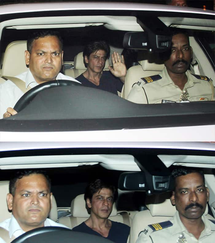 Shah Rukh Khan at Zoya Akhtar’s residence