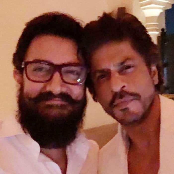 Shah Rukh Khan shares a picture with Aamir Khan on Instagram