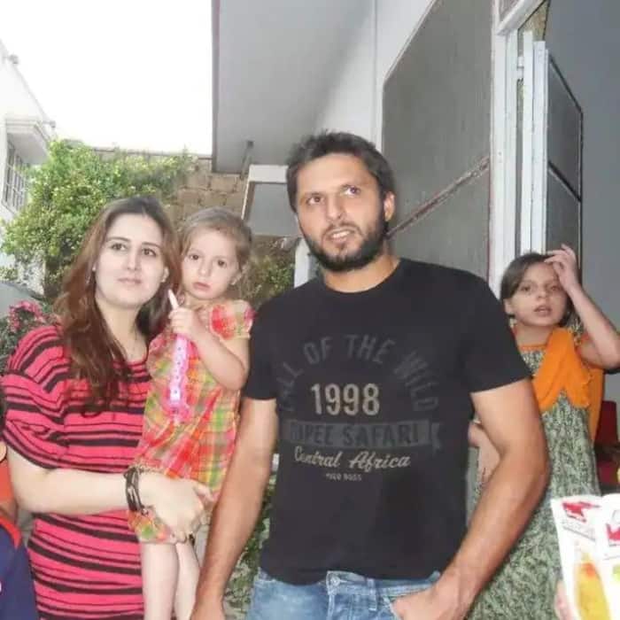 Shahid Afridi and Nadia