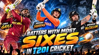 Shai Hope's West Indies to Shreyas Iyer's India: Teams with most SIXES in T20I cricket