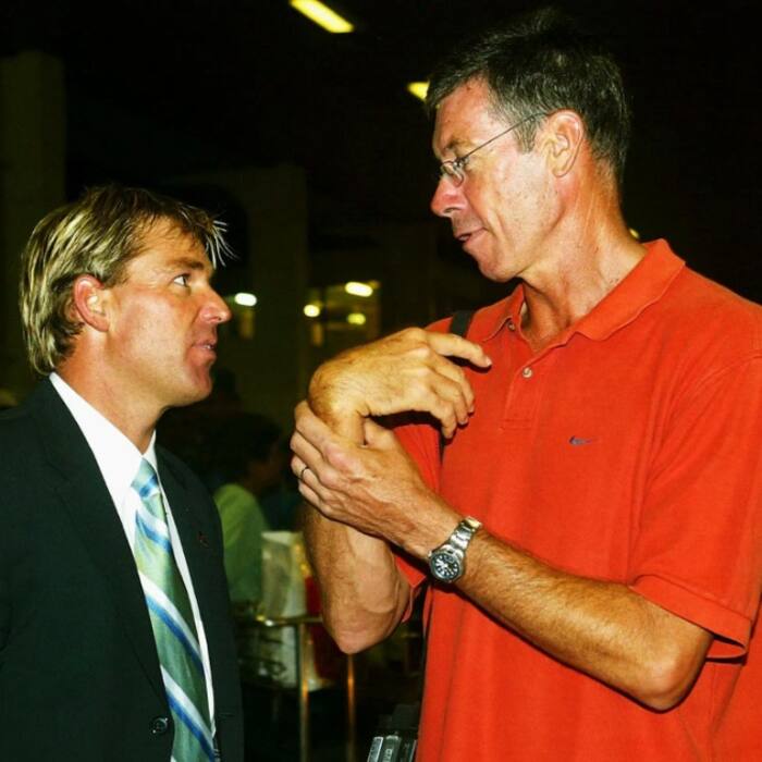 Shane Warne was annoyed by John Buchanan s opinions