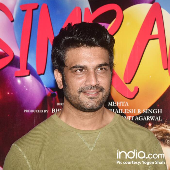 Sharad Kelkar at special screening of Simran