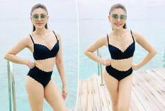 Shefali Jariwala Oozes Oomph in Monsoon as She Dons Hot Black Bikini, Pics
