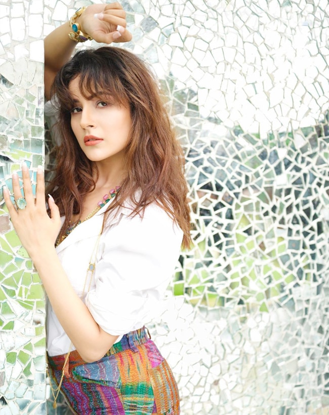 Shehnaaz Gill Raises Temperature With Her Hot Look Shehnaaz Gill Raises Temperature With Her Hot Look