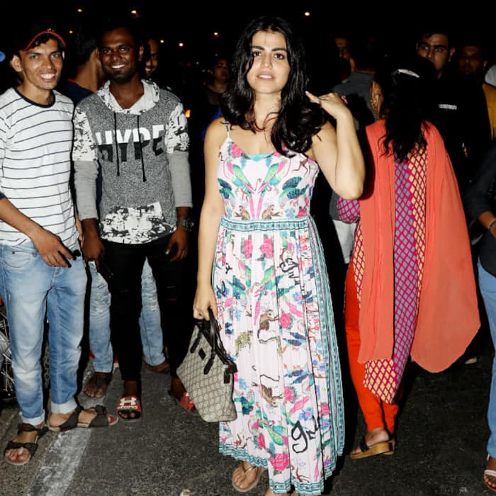 Shehnaz Treasurywala during protest against Unnao and Kathua rape case