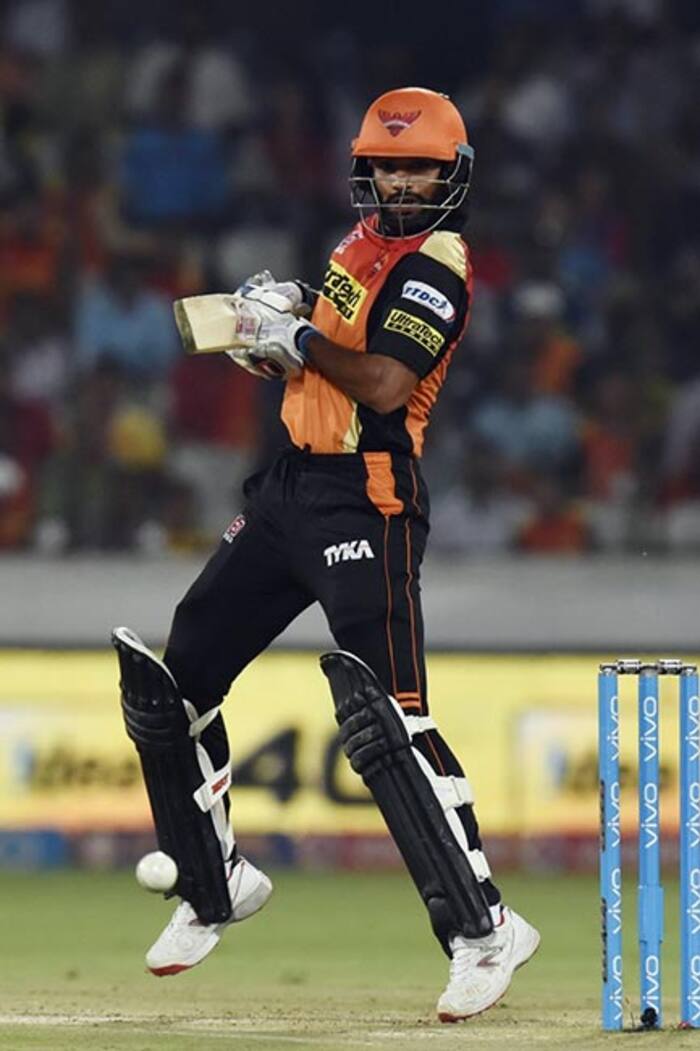 Shikhar Dhawan clicked during IPL match