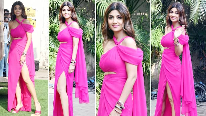 shilpa-shetty-flaunts-her-incredible-figure-in-a-cut-out-pink-dress