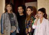 In Pics: Jacqueline Fernandez, Karan Johar, Shilpa Shetty, Jahnvi Kapoor at Manish Malhotra's Party