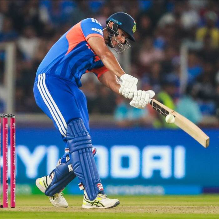 Shivam Dube smashed six sixes for India in win over Netherlands