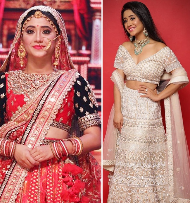 Shivangi joshi in saree in yrkkh Clearance