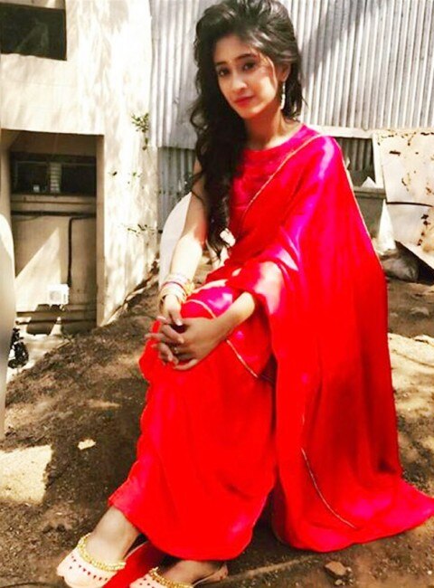 Shivangi joshi in saree in yrkkh Clearance