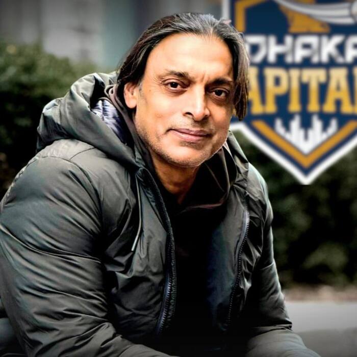 Shoaib Akhtar has been named mentor of Dhaka Capitals