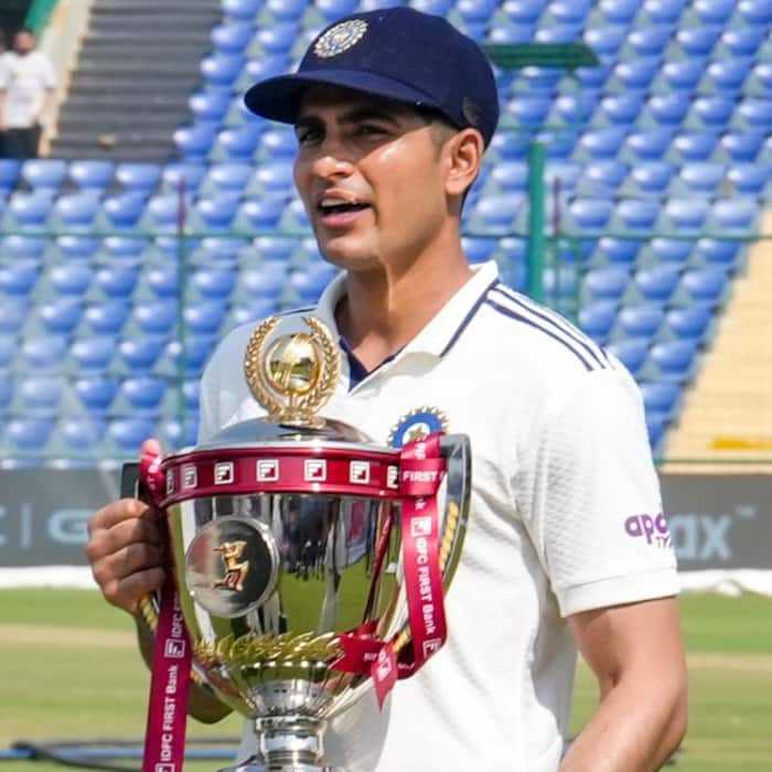 Shubman Gill posted his first Test series win as captain