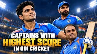 Shubman Gill to Rohit Sharma to Sachin Tendulkar: Captains with highest scores in ODI cricket