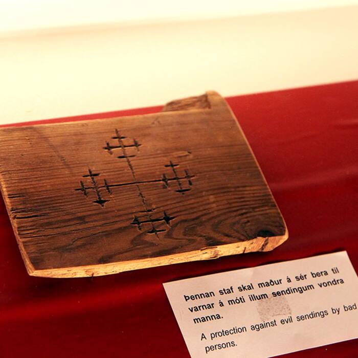 Signs used in the process of Sorcery at Museum of Icelandic Sorcery and Witchcraft