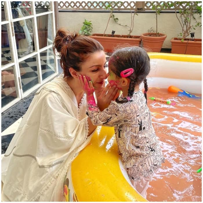 Soha Ali Khan and Inaayas Holi was the cutest